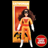 Catwoman Filmation Custom WGSH 8” Action Figure w/ Retro Box Art
