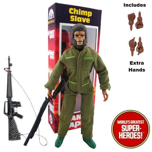 Planet of the Apes Conquest Chimp 8” Custom Action Figure w/ Box Art