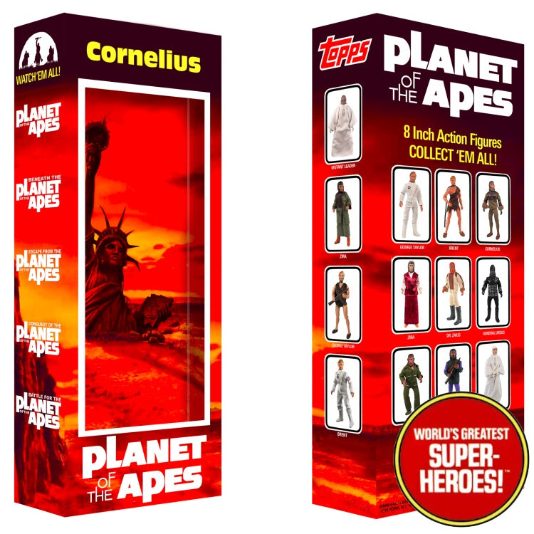 Planet of the Apes: Cornelius Custom Box For 8” Action Figure