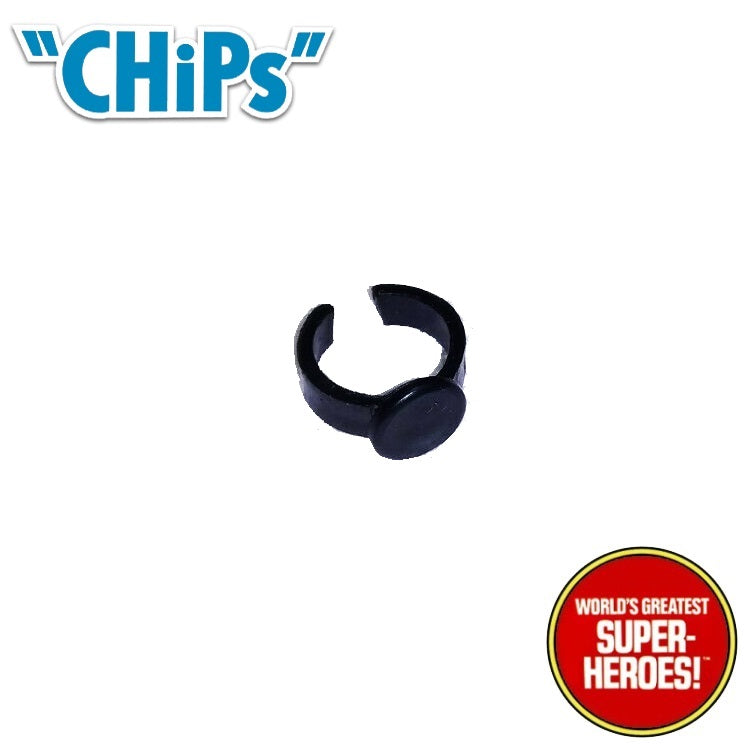 CHiP's Ponch Jon Sarge Black Wrist Watch Retro for 8" Action Figure