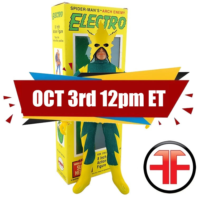 Electro Custom WGSH 8” Action Figure w/ Box Art