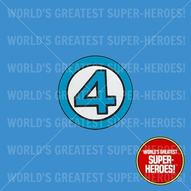 Mister Fantastic Vinyl Die Cut Decal Emblem Sticker for WGSH 8" Figure