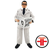 Superman George Reeves Clark Kent Custom WGSH 8” Figure w/ Retro Boxes Set
