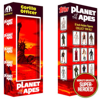 Planet of the Apes: Gorilla Officer Custom Box For 8” Action Figure