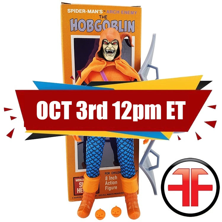 Hobgoblin + Glider Custom WGSH 8” Action Figure w/ Box Art