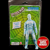 Iceman (Spider-Friends) Custom WGSH 8” Action Figure w/ Card and Clamshell