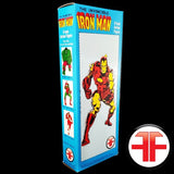 Iron Man Classic Comic Version WGSH 8” Action Figure w/ Box Art