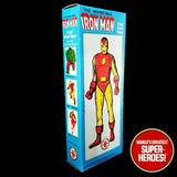 Iron Man (Horned Helmet) Custom WGSH 8” Action Figure w/ Retro Box Art
