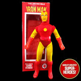 Iron Man (Rivet Face) Custom WGSH 8” Action Figure w/ Retro Box Art