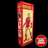 Iron Man (Rivet Face) Custom WGSH 8” Action Figure w/ Retro Box Art