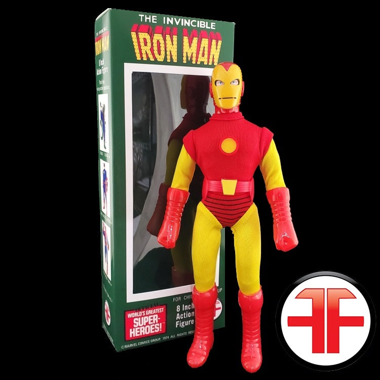 Iron Man Rivet Head WGSH 8” Action Figure w/ Box Art