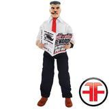J. Jonah Jameson (Blue Suit) WGSH 8” Action Figure w/ Box Art