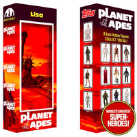 Planet of the Apes: Lisa Custom POTA 8” Action Figure w/ Retro Box Art