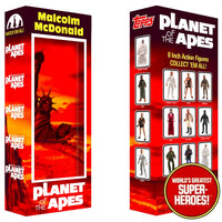 Planet of the Apes: Malcolm McDonald Custom Box For 8” Action Figure