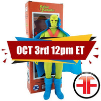 Martain Manhunter Custom WGSH 8” Action Figure w/ Box Art