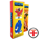 Mighty Mightor Custom WGSH 8” Action Figure w/ Retro Box Art