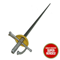 Zorro Pirate Sword Reproduction for Palitoy WGSH 8” Action Figure