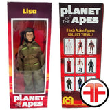 Planet of the Apes Lisa 8” Custom Action Figure w/ Box Art