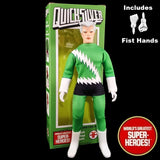Quicksilver Green/White Variant WGSH 8” Action Figure w/ Box Art