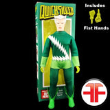 Quicksilver Green/Green VIntage Variant WGSH 8” Action Figure w/ Box Art