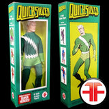 Quicksilver Green/Green VIntage Variant WGSH 8” Action Figure w/ Box Art