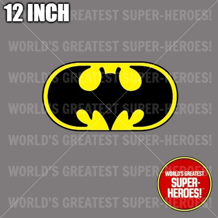 Batman Vinyl Die Cut Retro Decal Emblem Sticker for WGSH 12" Action Figure