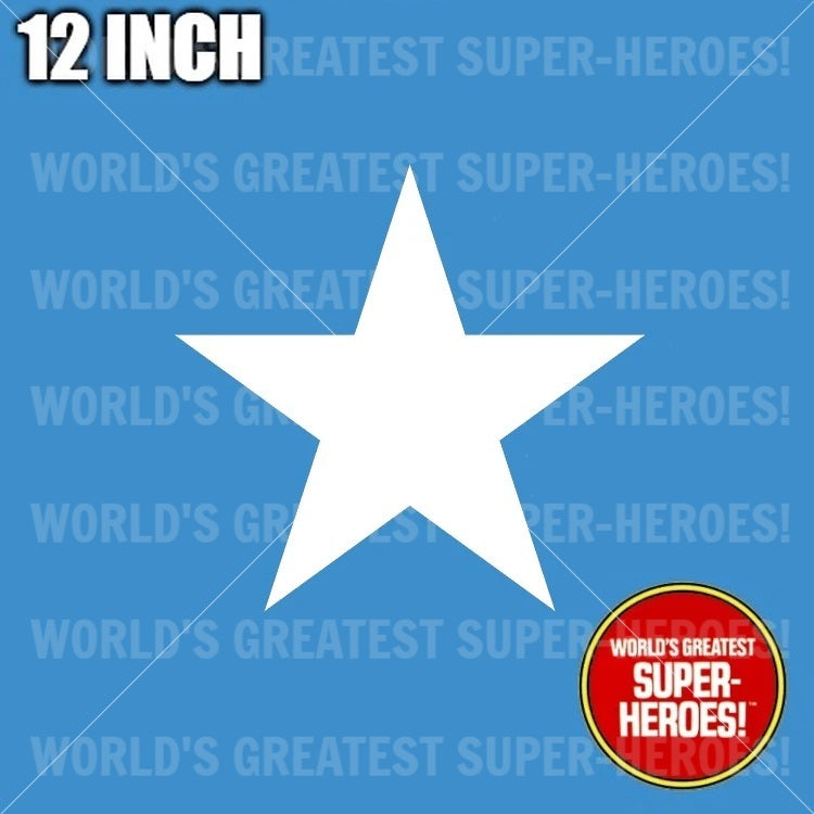 Captain America Star Vinyl Die Cut Decal Emblem Sticker Repro for WGSH 12" Figure
