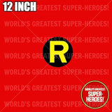 Robin Vinyl Die Cut Retro Decal Emblem Sticker for WGSH 12" Figure