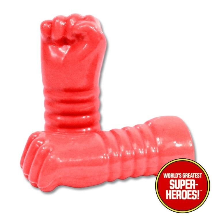 Iron Man Red Gloves for World's Greatest Superheroes Retro 8” Action Figure