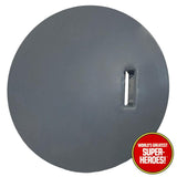 3D Printed Accy: Captain America Shield Grey Plastic Repro For WGSH 8” Action Figure