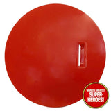 3D Printed Accy: Captain America Shield Red Plastic Repro For WGSH 8” Action Figure