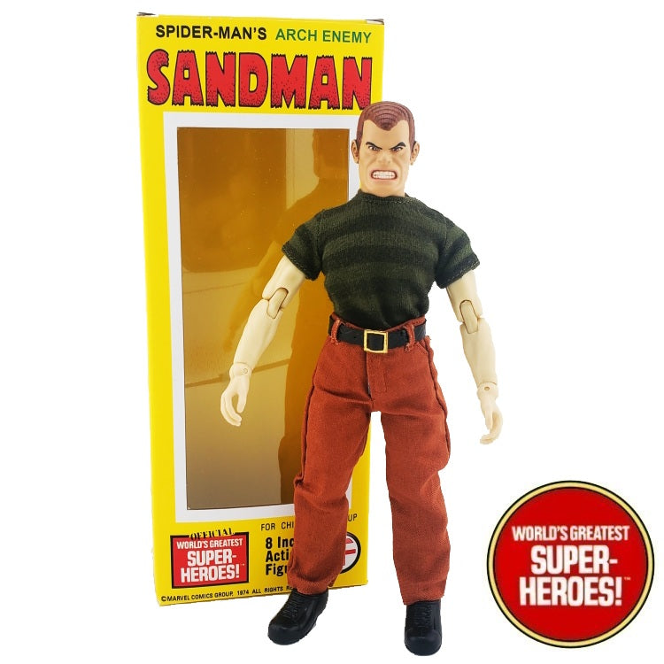 Sandman WGSH 8” Action Figure w/ Box Art