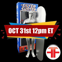 Silver Surfer WGSH 8” Action Figure w/ Box Art