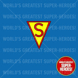 Superman 1939 Custom Decal Emblem Sticker for WGSH 8" Figure