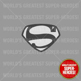 Superman 1948 Kirk Alyn B&W Custom Decal Sticker for WGSH 8" Figure