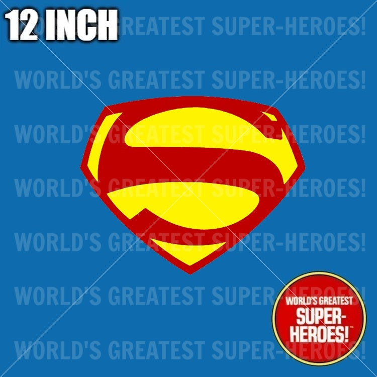 Superman 1952 George Reeves Custom Decal Emblem Sticker for WGSH 12" Figure
