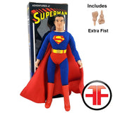 Superman + Clark Kent George Reeves Custom WGSH 8” Figure w/ Retro Boxes Set