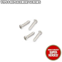 Type S Bandless Body Replacement Screws (4 pcs) for 8