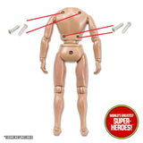 Type S Bandless Body Replacement Screws (4 pcs) for 8" Action Figure