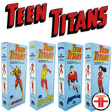 Teen Titans  Custom WGSH 8” Figure Set w/ Retro Boxes (Set of 4)