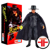Zorro Custom 8” Action Figure w/ Reprodution Plaitoy Box