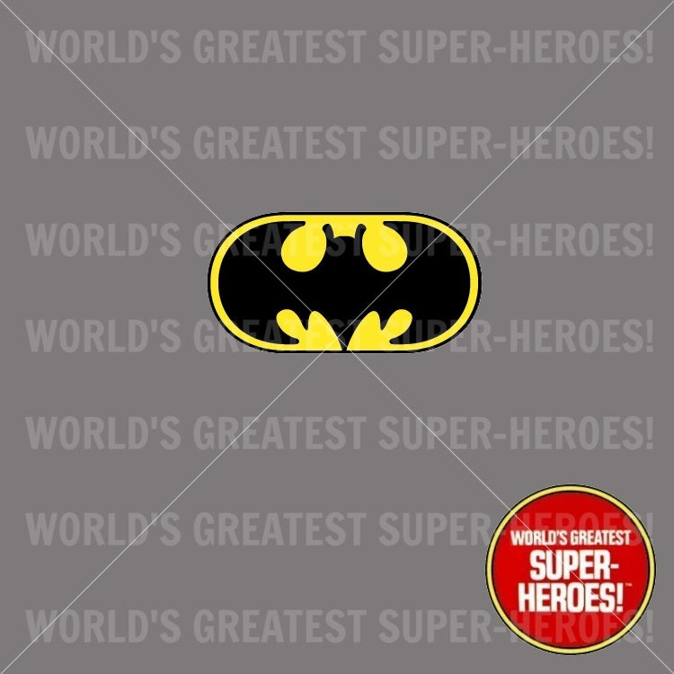 Batman Vinyl Die Cut Retro Decal Emblem Sticker for WGSH 8" Action Figure