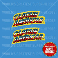 Captain Americar Vinyl Die Cut Retro Decal Emblem Sticker for WGSH 8