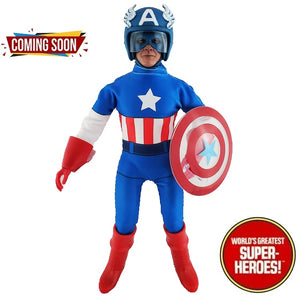 Captain America 1970s 8” Action Figure w/ Custom Box Art