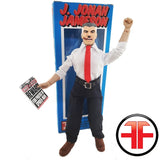 J. Jonah Jameson (Blue Box) Custom WGSH 8” Action Figure w/ Box Art