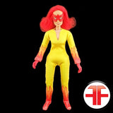 Spider-Friends Firestar Custom WGSH 8” Action Figure w/ Card Art & Clamshell