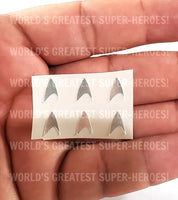 Star Trek: Reflective Silver Foil Die Cut Decal Emblem Sticker for 8