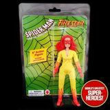 Firestar Spider-Friends WGSH 8” Action Figure w/ Card Art