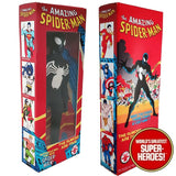 Spider-Man Black Costume Custom WGSH 8” Action Figure w/ Retro Box Art