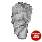 3D Printed Head: Joker Arkham Asylum Version for WGSH 8" Action Figure